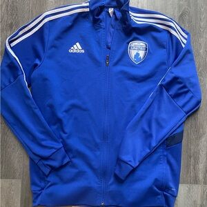Adidas Royal Blue Men's midwest United Track Jacket